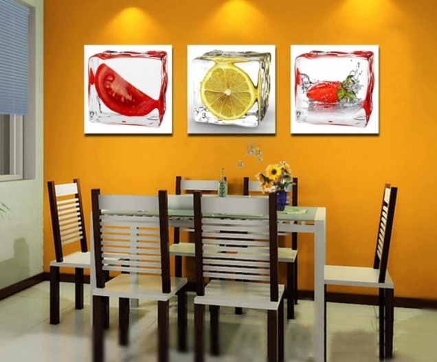 Orange Kitchen Wall Décor Ideas Orange Kitchen Wall Décor Ideas