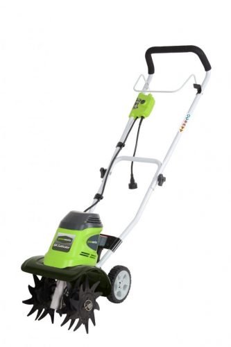GreenWorks 27072 10 Inch 8 Amp Corded Electric Tiller GreenWorks 27072 - 10-Inch 8-Amp Corded Electric Tiller