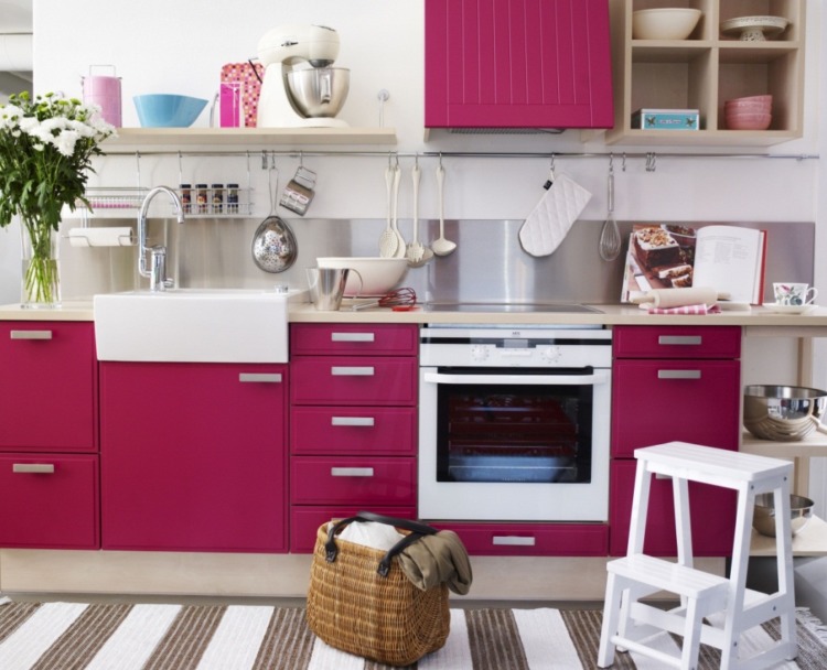 Pink Kitchen Design Pink Kitchen