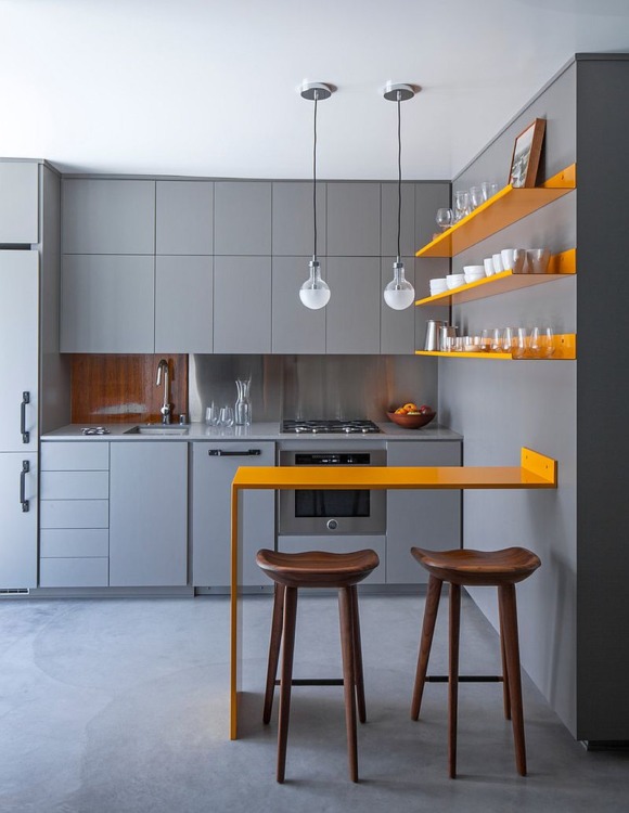 Gray Kitchen Design