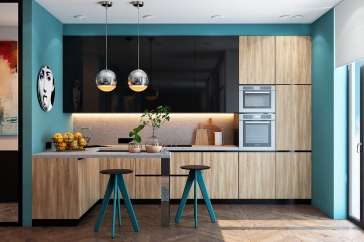 Blue Kitchen Design Ideas Blue Kitchen Design