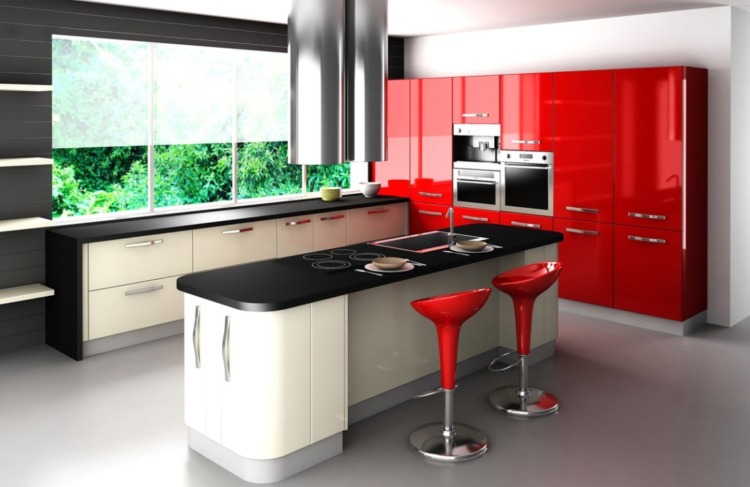 Red Kitchen Ideas Red Kitchen Design Ideas