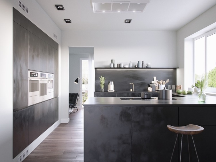 Black Kitchen Design Black Kitchen Design Ideas