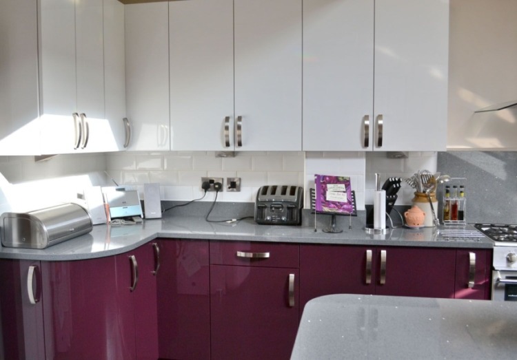 Purple Kitchen Purple Kitchen Design
