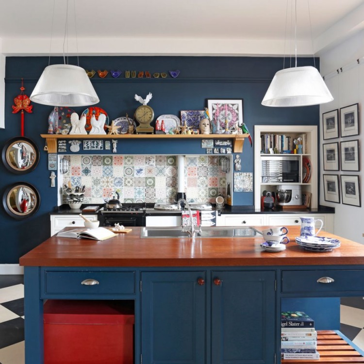 Blue Kitchen Blue Kitchen Design