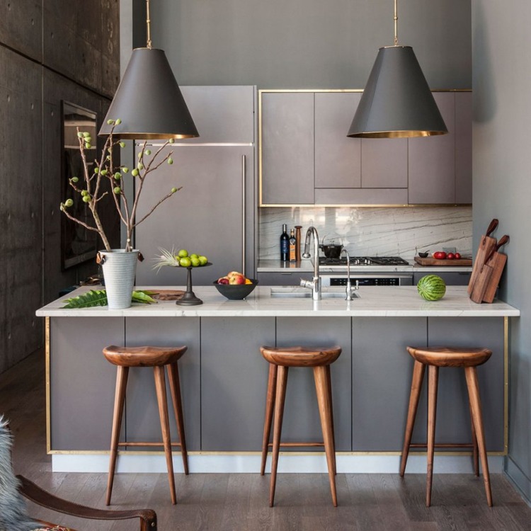 Gray Kitchen Design Ideas Gray Kitchen