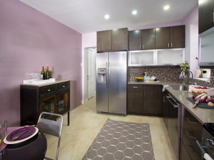 Purple Kitchen Design Purple Kitchen Design Ideas