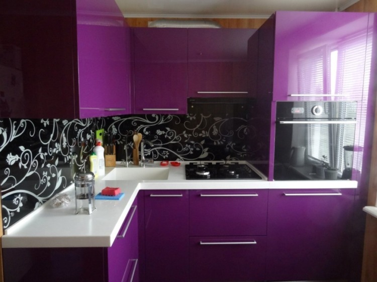 Purple Kitchen Design Ideas Purple Kitchen