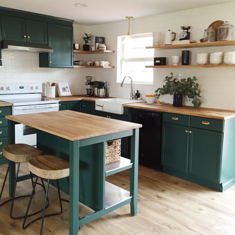 Green Kitchen Ideas Green Kitchen