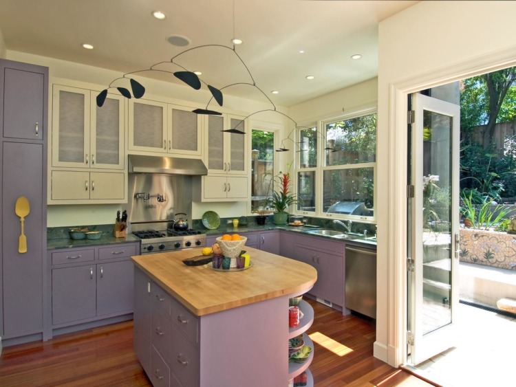 Purple Kitchen Purple Kitchen Design
