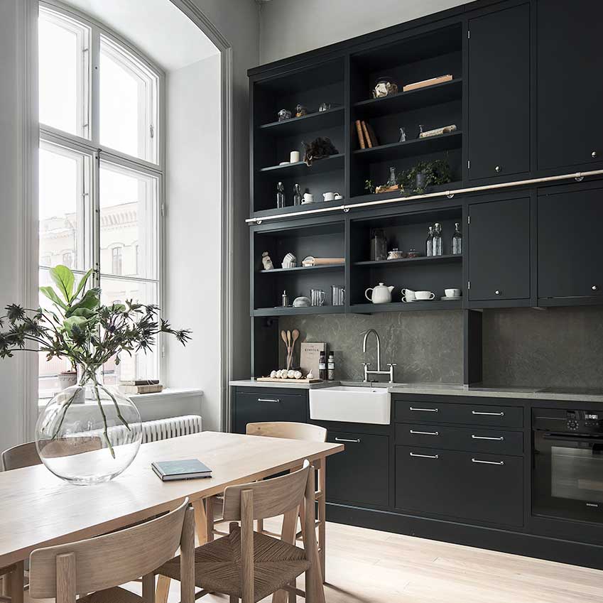 Black Kitchen Design Black Kitchen Design