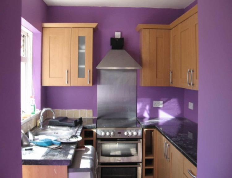 Purple Kitchen Ideas Purple Kitchen Design