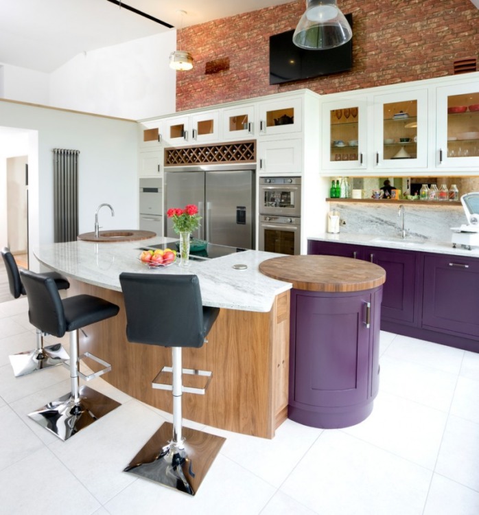 Purple Kitchen Design Ideas Purple Kitchen Design