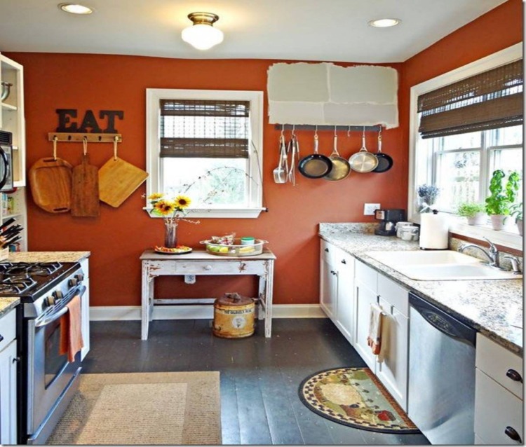 Orange Kitchen