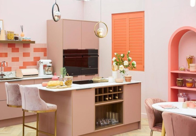 Pink Kitchen Pink Kitchen Design Ideas