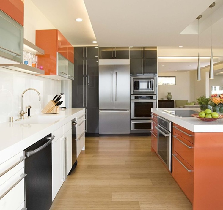 Orange Kitchen Ideas Orange Kitchen Design