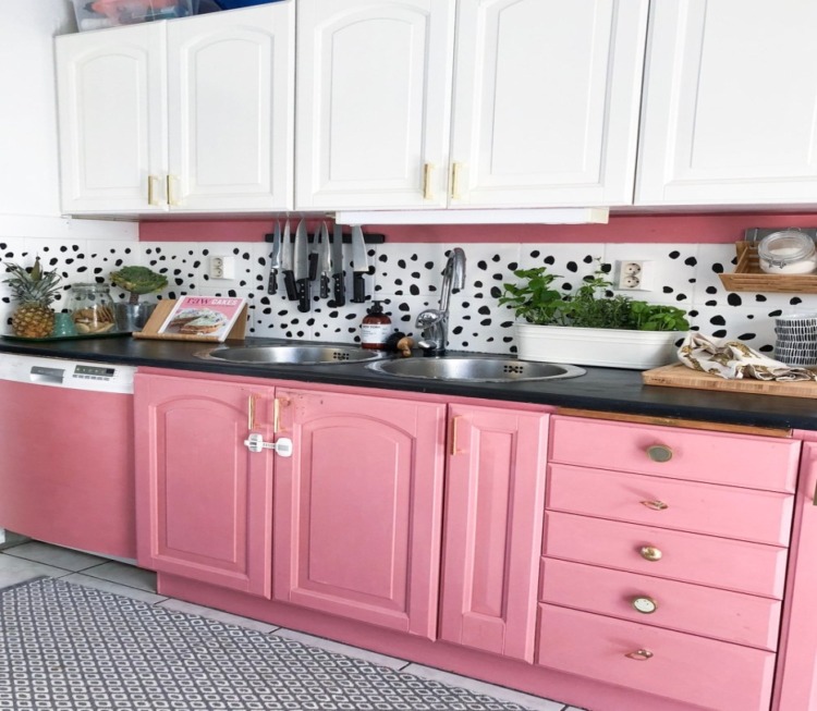 Pink Kitchen Design Ideas