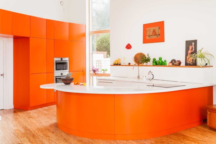 Orange Kitchen Orange Kitchen Design