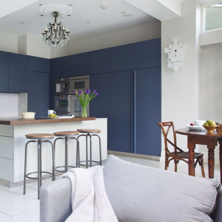 Blue Kitchen Blue Kitchen Design Ideas