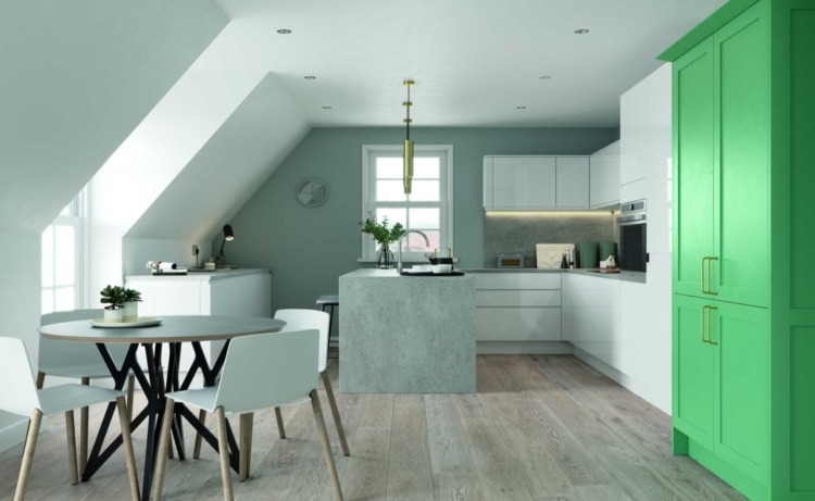 Green Kitchen Green Kitchen Design Ideas