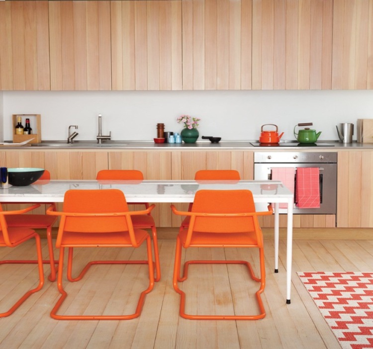Orange Kitchen Design Orange Kitchen Design Ideas