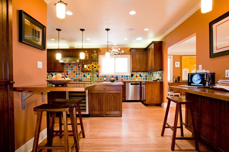 Orange Kitchen Orange Kitchen Design Ideas