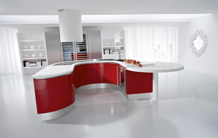 Red Kitchen Red Kitchen Design
