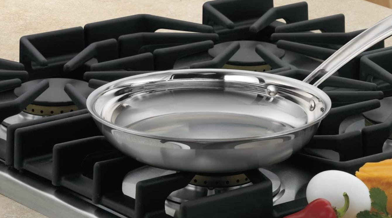 Cuisinart-MCP 22-24N Multiclad Stainless Steel Frying Pan