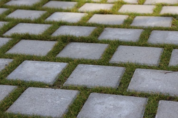 Garden paving