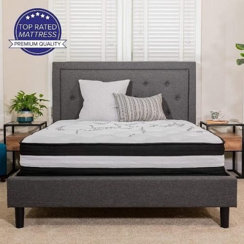 image Flash Furniture Capri Comfortable Sleep 12 Inch Mattress