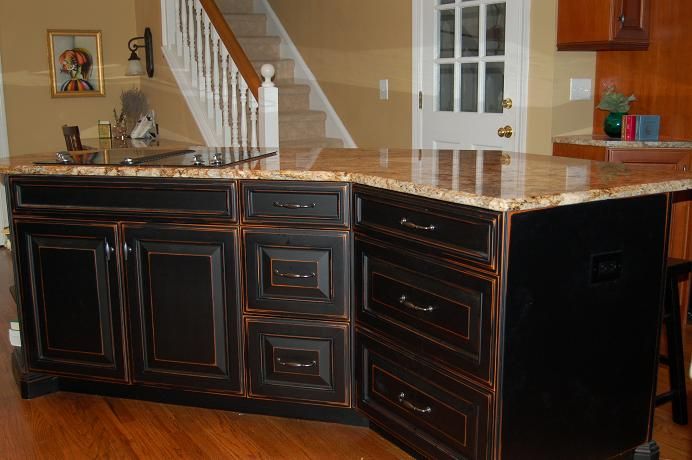 Distressed Kitchen Cabinets