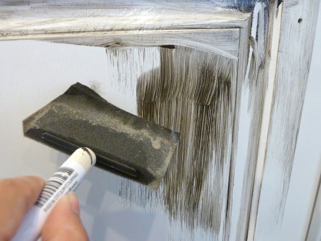 Distressed Kitchen Cabinets