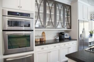 Kitchen Cabinet Doors with Glass Panels
