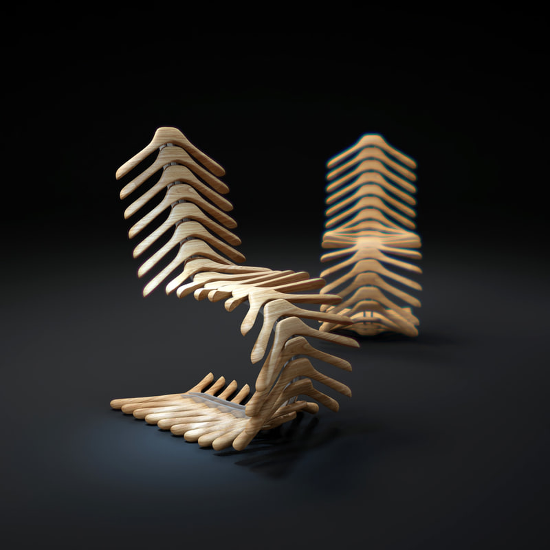 Coat Hanger Chair