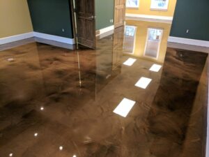 Apply Mixed Epoxy