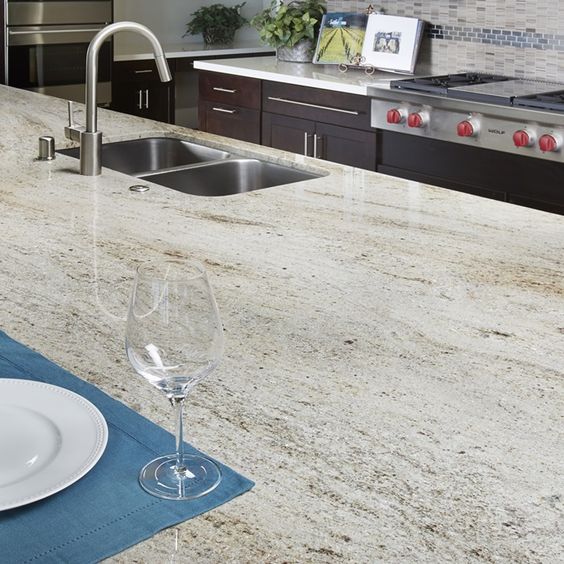 Classy Granite Countertop with Kashmir Cream Granite