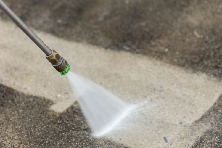 How To Get Burn Marks Off Concrete with Pressure Washer