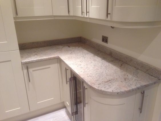 L-Shaped Granite Countertop