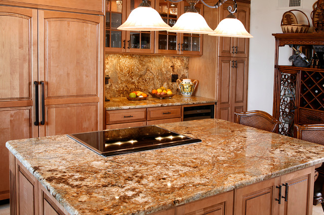 Magma Gold Granite-random emission