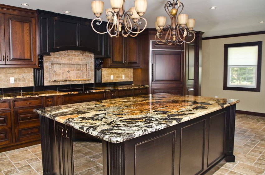 Magma Gold Granite-too flashy