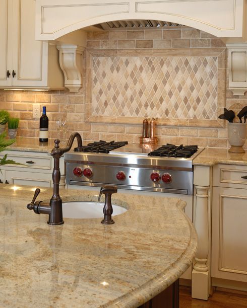 Mediterranean Granite Countertop