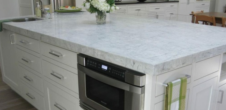 Princess White Quartzite Countertops