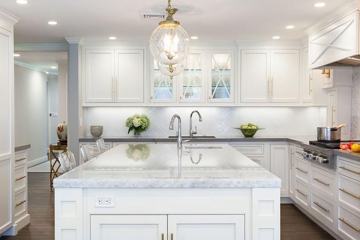 Stunning Princess White Quartzite Countertops
