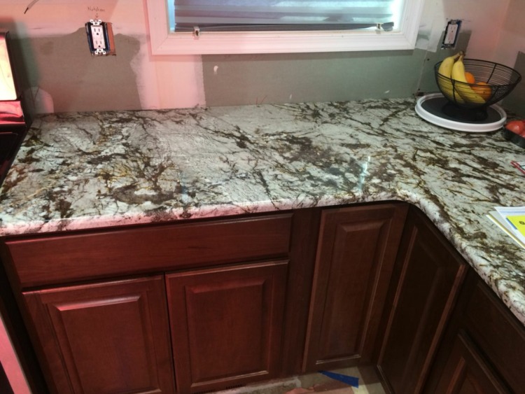 White Tiger Granite Countertops