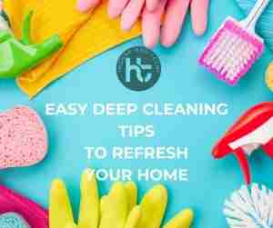 deep house cleaning