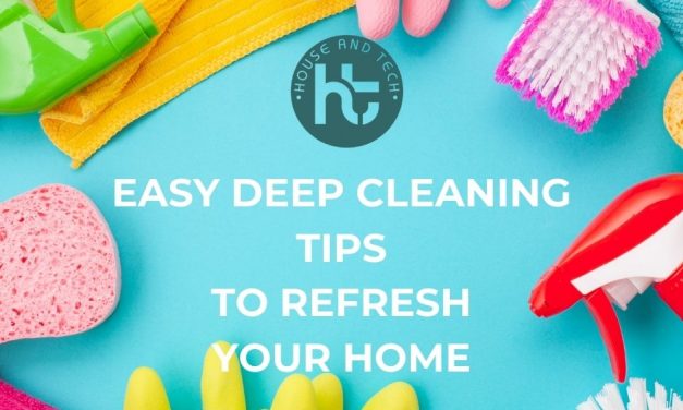 Deep cleaning checklist, the house