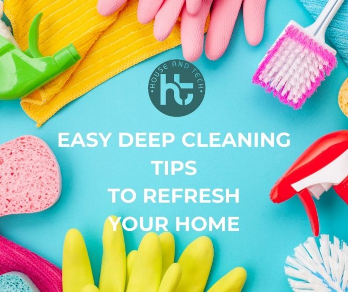 How often should you do a house deep clean?