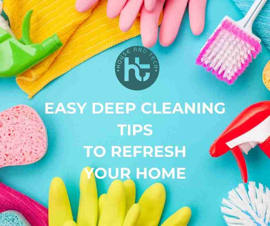 deep cleaning checklist