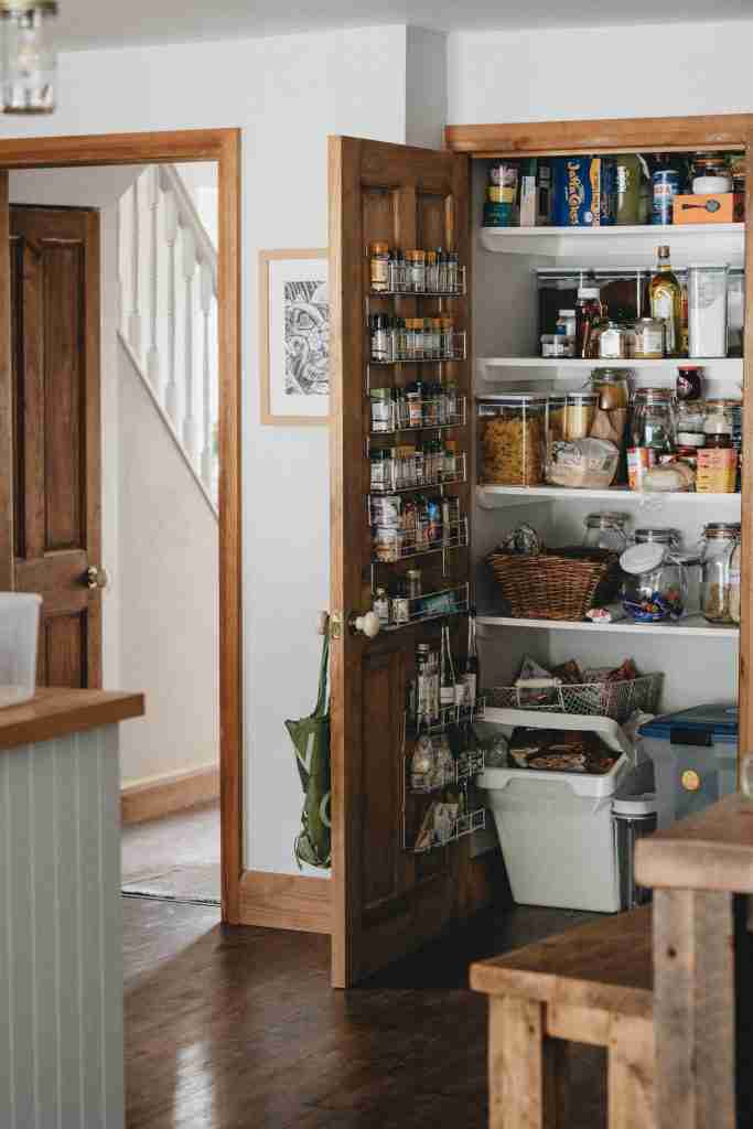 organized Door Rack storage