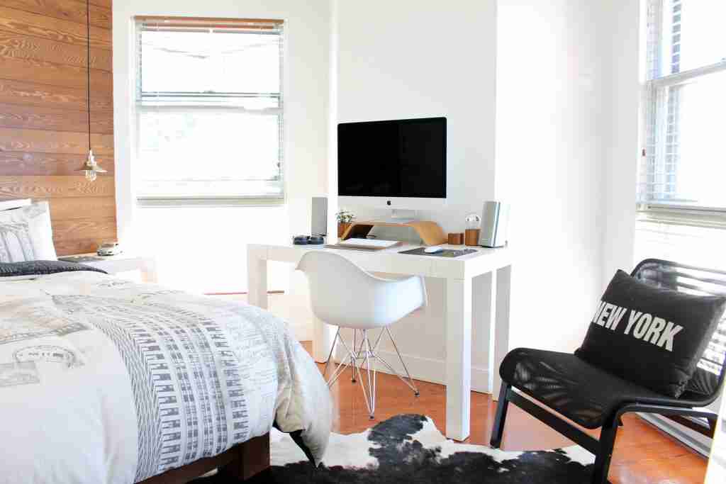 living room and bedroom